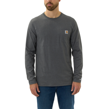 CARHARTT FORCE™ RELAXED FIT MIDWEIGHT LONG-SLEEVE POCKET T-SHIRT
