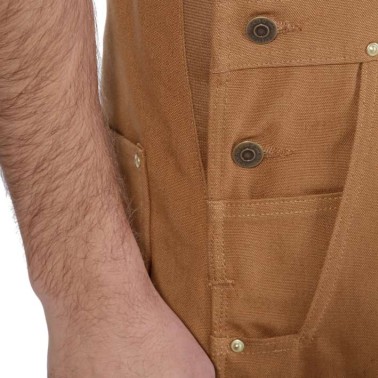 RELAXED FIT DUCK BIB OVERALL