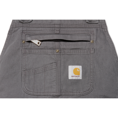 RUGGED FLEX™ RELAXED FIT CANVAS BIB OVERALL