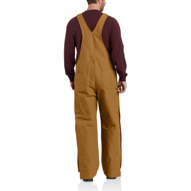 LOOSE FIT FIRM DUCK INSULATED BIB OVERALL