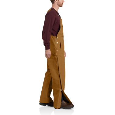 LOOSE FIT FIRM DUCK INSULATED BIB OVERALL