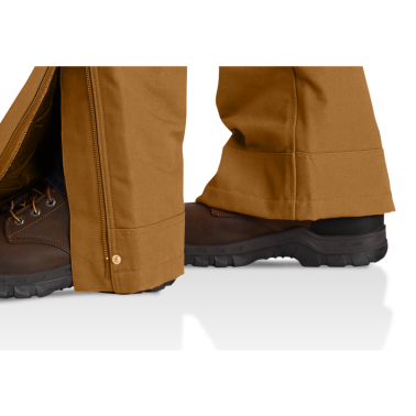 LOOSE FIT FIRM DUCK INSULATED BIB OVERALL