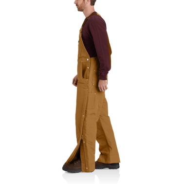 LOOSE FIT FIRM DUCK INSULATED BIB OVERALL