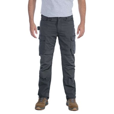 STEEL RUGGED FLEX™ RELAXED FIT DOUBLE-FRONT CARGO MULTI-POCKET WORK PANT