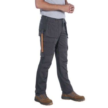 STEEL RUGGED FLEX™ RELAXED FIT DOUBLE-FRONT CARGO MULTI-POCKET WORK PANT