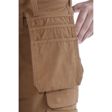 STEEL RUGGED FLEX™ RELAXED FIT DOUBLE-FRONT CARGO MULTI-POCKET WORK PANT