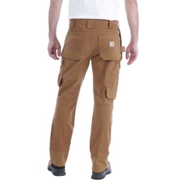STEEL RUGGED FLEX™ RELAXED FIT DOUBLE-FRONT CARGO MULTI-POCKET WORK PANT