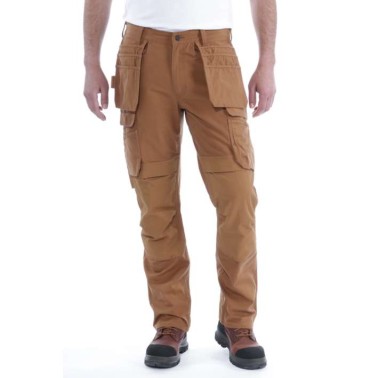 STEEL RUGGED FLEX™ RELAXED FIT DOUBLE-FRONT CARGO MULTI-POCKET WORK PANT