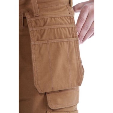 STEEL RUGGED FLEX™ RELAXED FIT DOUBLE-FRONT CARGO MULTI-POCKET WORK PANT