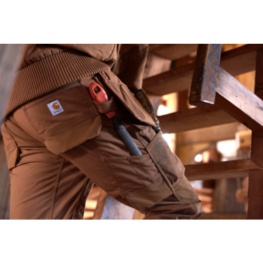 STEEL RUGGED FLEX™ RELAXED FIT DOUBLE-FRONT CARGO MULTI-POCKET WORK PANT