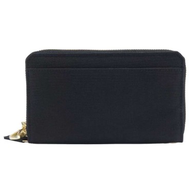NYLON DUCK LAY-FLAT CLUTCH WALLET